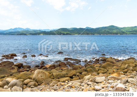 出羽島から見る海陽町方面の景色 133345319