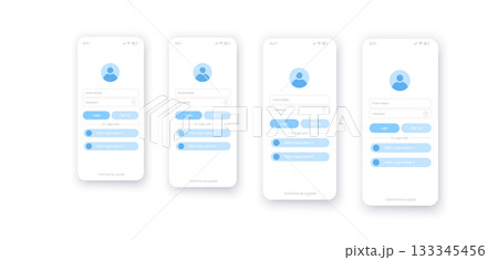 Log in form 133345456