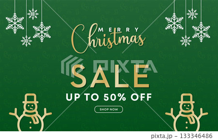 Christmas discount promo offers sale holiday seasonal banner. Modern Xmas banner design. Winter holidays social media poster. Merry Christmas and Happy New Year shopping promotion post Christmas discount promo offers sale holiday seasonal banner. Modern Xmas banner design. Winter holidays social media poster. Merry Christmas and Happy New Year shopping promotion post 133346486
