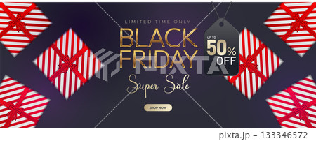 Black Friday Sale Promotion Web Banner Background Design. Black Friday Super Sale Discount Social Media Poster, Banner, or Backdrop Template for Cover Ads, Flyers, Invitation Card, Brochure Black Friday Sale Promotion Web Banner Background Design. Black Friday Super Sale Discount Social Media Poster, Banner, or Backdrop Template for Cover Ads, Flyers, Invitation Card, Brochure 133346572