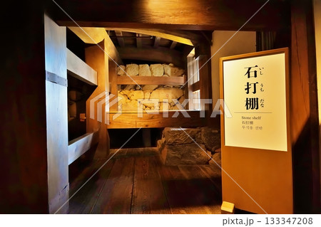 松江城の石打棚 133347208