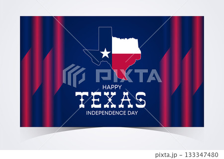 Texas Independence Day Banner. Happy Texas Independence Day March 2nd Background Template. Freedom Holiday Banner With Texas Flag Red and Blue Background for Website, Header, Cover, invitation card Texas Independence Day Banner. Happy Texas Independence Day March 2nd Background Template. Freedom Holiday Banner With Texas Flag Red and Blue Background for Website, Header, Cover, invitation card 133347480