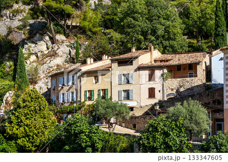 Moustiers-Sainte-Marie is a commune in the Provence-Alpes-Cote d'Azur region of Southeastern France Moustiers-Sainte-Marie is a commune in the Provence-Alpes-Cote d'Azur region of Southeastern France 133347605