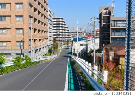 千葉県市川市京葉道路の陸橋からの風景2025年11月 133348351