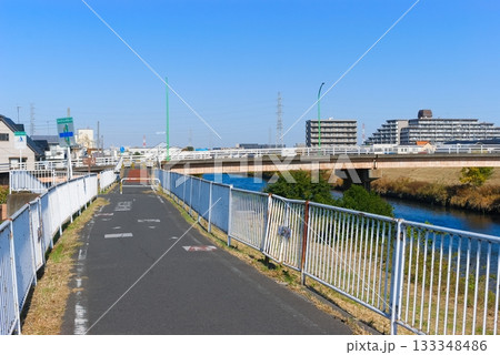 東京都芝川サイクリングロード沿線2025年11月 東京都芝川サイクリングロード沿線2025年11月 133348486