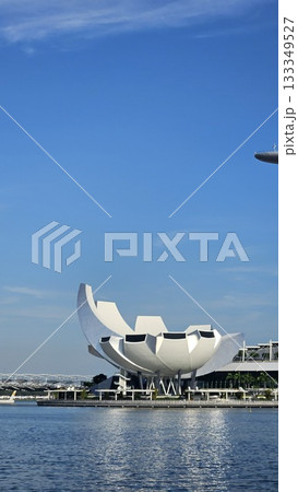 This is marina bay sands with art building This is marina bay sands with art building 133349527