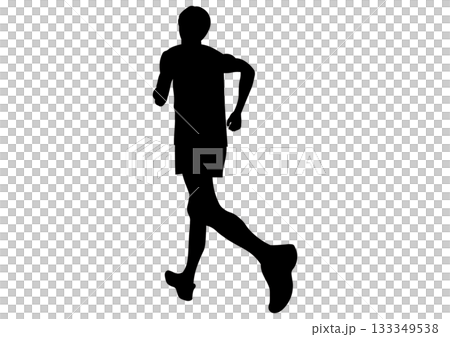 Running man silhouette 8 Running man silhouette 8 133349538