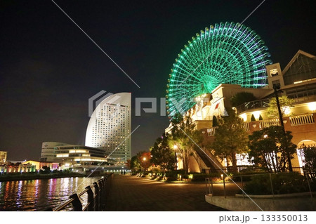 みなとみらいの夜景 133350013