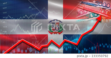 Republica Dominicana Financial Growth on Market Graph. Republica Dominicana Economic Growth on Financial Graph Republica Dominicana Financial Growth on Market Graph. Republica Dominicana Economic Growth on Financial Graph 133350792