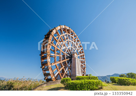能登川水車　伊庭内湖　滋賀県東近江市 133350942