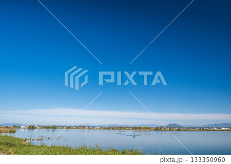 伊庭内湖 大同川 滋賀県東近江市 伊庭内湖 大同川 滋賀県東近江市 133350960