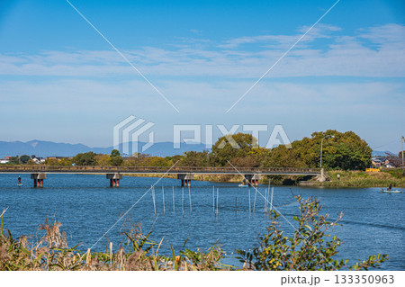 伊庭内湖　大同川　滋賀県東近江市 133350963