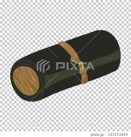 Illustration of konbumaki (horizontal) Illustration of konbumaki (horizontal) 133351693