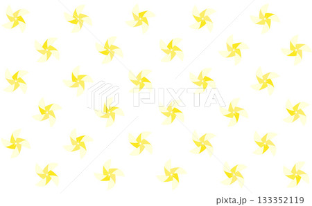 黄色のかざぐるまの背景イラスト 黄色のかざぐるまの背景イラスト 133352119
