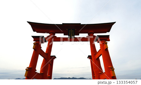厳島神社　大鳥居 133354057