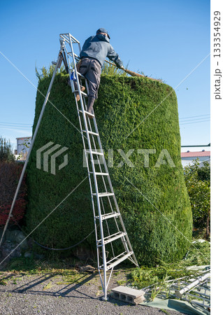 Japanese Gardener 133354929