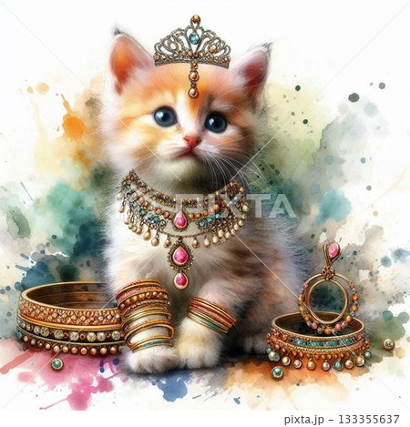 ジュエリーセットで気品があふれるこにゃんこ姫 ジュエリーセットで気品があふれるこにゃんこ姫 133355637