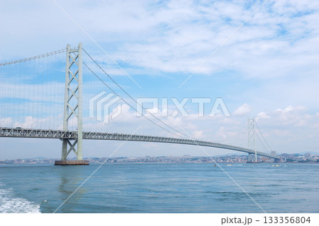 明石海峡大橋のある風景 133356804