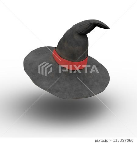 Witch or Wizard Magic Hat. 3D Illustration. File with Clipping Path. Witch or Wizard Magic Hat. 3D Illustration. File with Clipping Path. 133357066