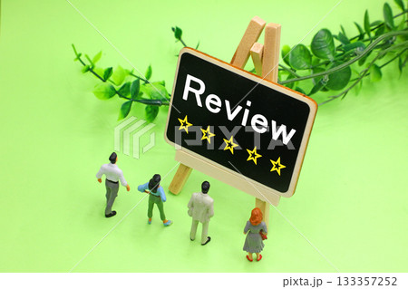 Reviewの文字素材 Reviewの文字素材 133357252