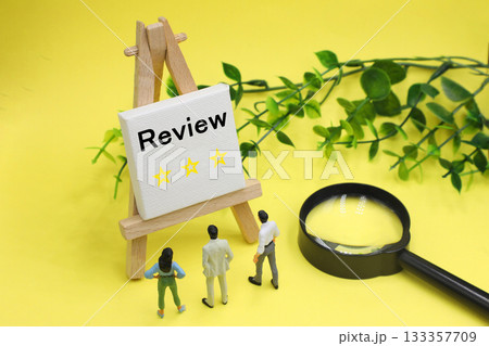 Reviewの文字素材 Reviewの文字素材 133357709