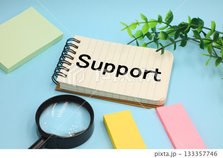 Supportの文字素材 133357746