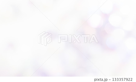 ふんわりキラキラ　玉ボケ　淡いグラレーション背景　紫 133357922