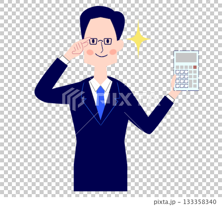 商人正在用計算機說話 商人正在用計算機說話 133358340