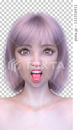 女人的臉的特寫 女人的臉的特寫 133358451