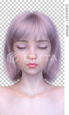 Close-up of a woman's face Close-up of a woman's face 133358452