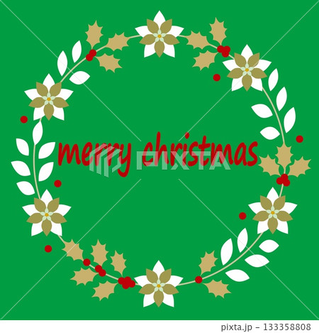 メリークリスマス merry christmas クリスマスリース フレーム メリークリスマス merry christmas クリスマスリース フレーム 133358808