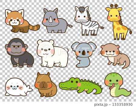 可愛動物插畫集 4 133358930