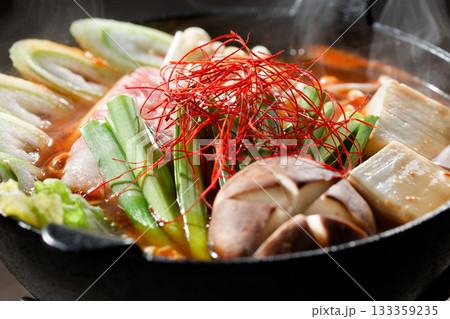 キムチ鍋 133359235