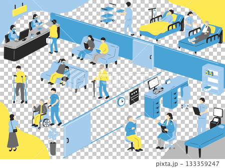 醫院的日常生活 醫院的日常生活 133359247