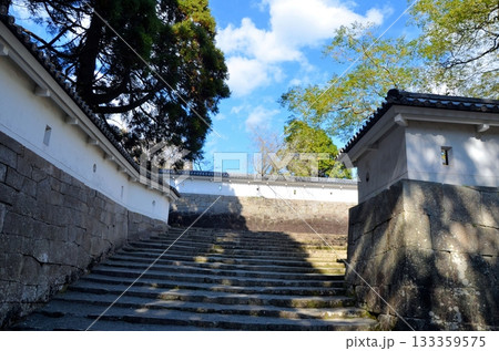 飫肥城 大手門の土塀 飫肥城 大手門の土塀 133359575