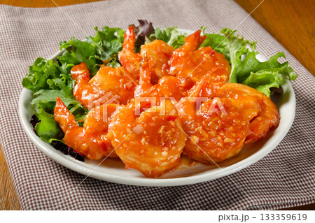 エビのチリソース煮 133359619