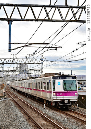 鉄道　私鉄：東武伊勢崎線　 東京メトロ相互乗り入れ 営団8000系 8109F　 133359739
