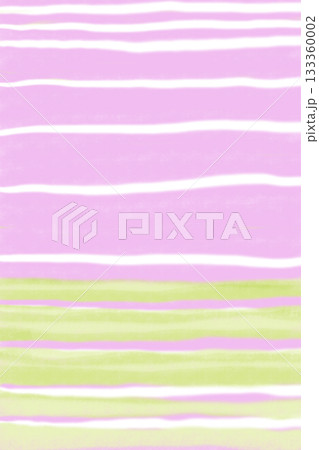 イラスト素材: 抽象画ピンク背景に黄緑と白縞(縦) イラスト素材: 抽象画ピンク背景に黄緑と白縞(縦) 133360002