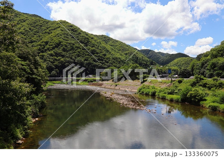 岡山県高梁市川上町 成羽川 岡山県高梁市川上町 成羽川 133360075