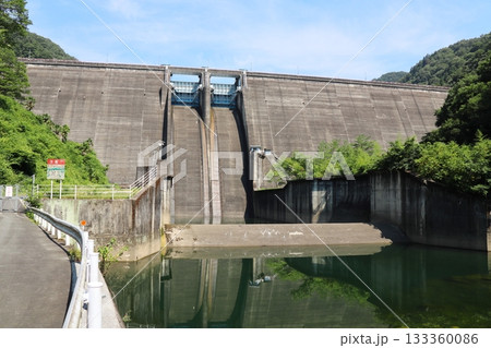 岡山県新見市金谷 中空重力式コンクリートダム 河本ダム 岡山県新見市金谷 中空重力式コンクリートダム 河本ダム 133360086