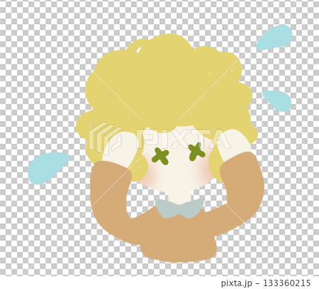 パニック状態の女の子 133360215