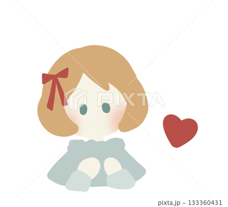 恋している女の子 恋している女の子 133360431
