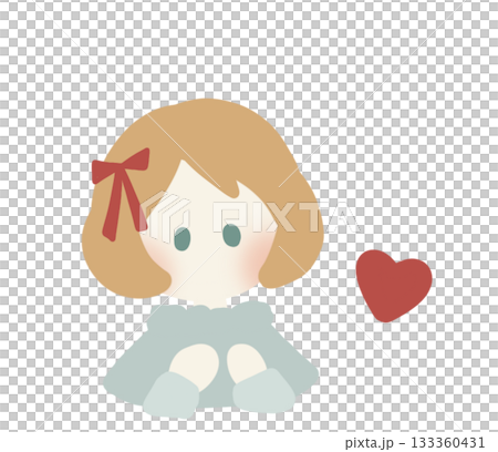 恋している女の子 恋している女の子 133360431