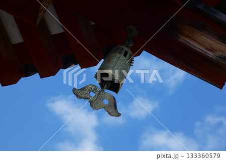 薬師寺三重塔の風鐸 薬師寺三重塔の風鐸 133360579