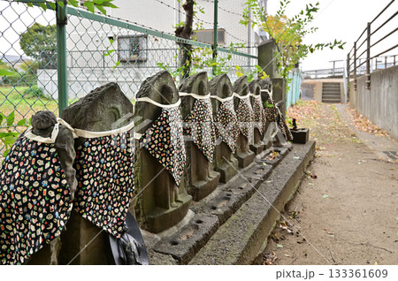 越谷散歩・蒲生の一里塚　愛宕神社　越谷市蒲生愛宕町 133361609
