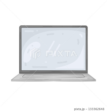 Illustration of laptop のイラスト素材 [133362648] - PIXTA