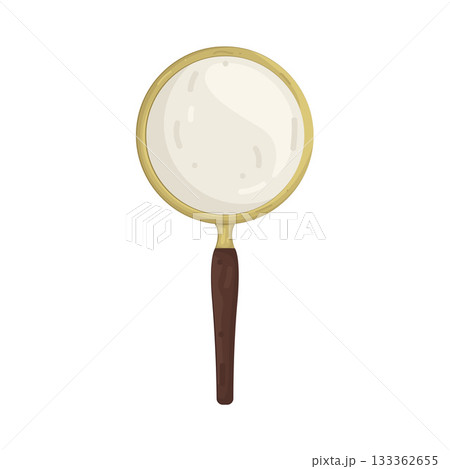 Illustration of magnifying glass Illustration of magnifying glass 133362655