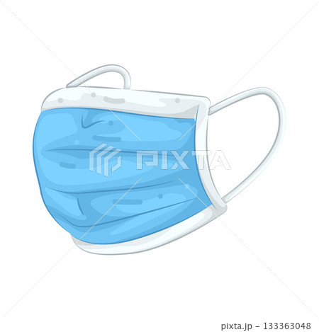 Illustration of face mask Illustration of face mask 133363048