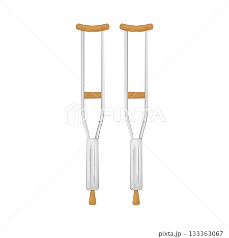 Illustration of crutch  133363067