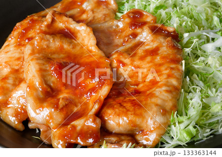 豚肉の生姜焼き 豚肉の生姜焼き 133363144